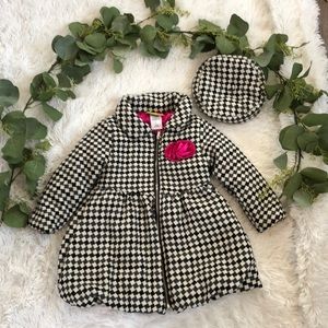 Winter Dress Jacket With Matching Fedora